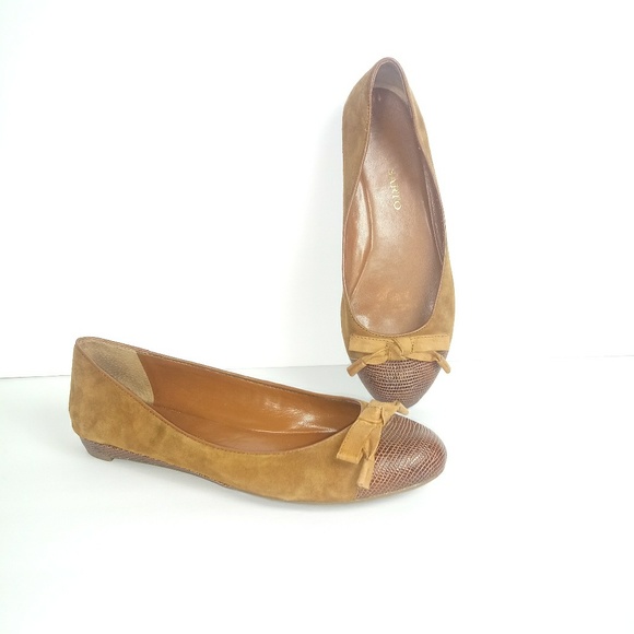 franco sarto suede flats